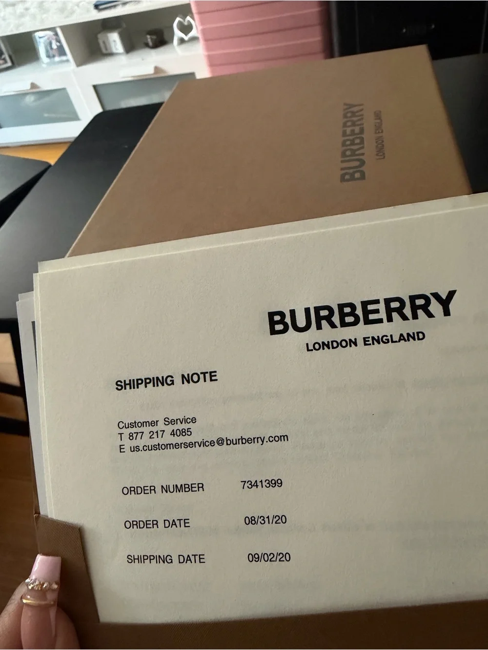 Burberry iconic check